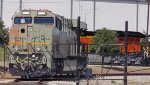Zoomed in Shot of The Second ES44ACH Tier 4 Credit Locomotive in Primer.